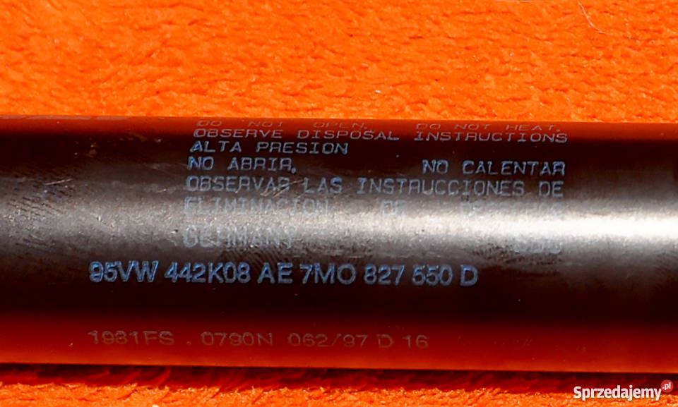 Sprężyny gazowe teleskopy FORD GALAXY KPL Rząska