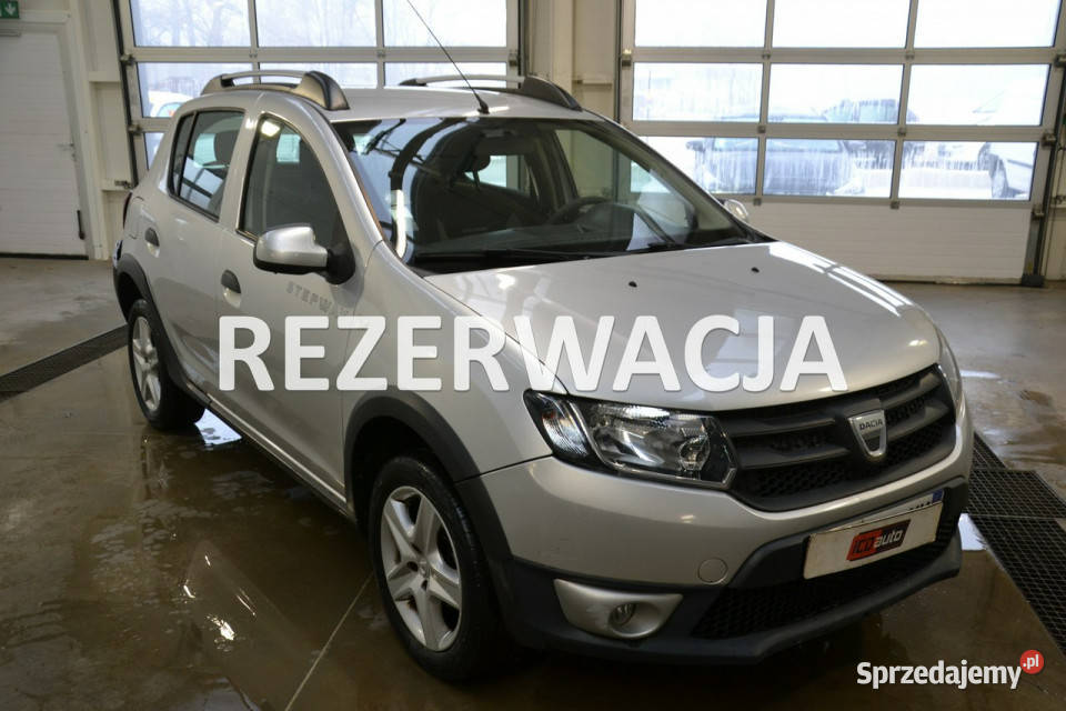 Dacia Sandero Stepway 900 tce benzynka 90 model srebrny Kęty