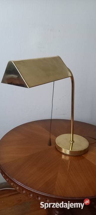 Gabinetowa lampa bankierka Skierniewice