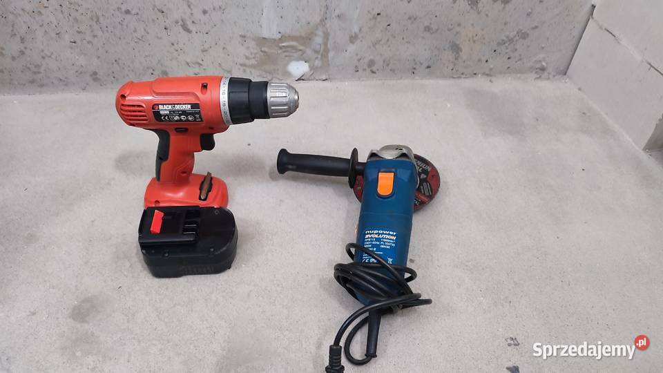 Wiertarko wkrętarka i szlifierka kątowa Lublin