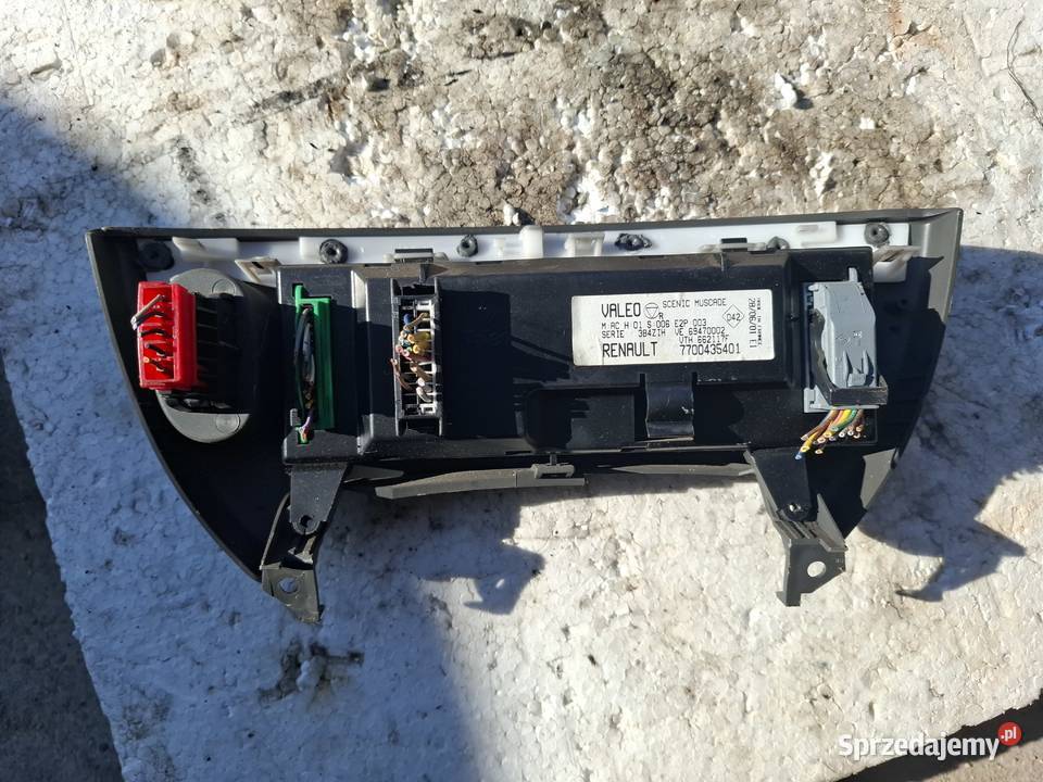 Panel Sterowania Klimatyzacji Renault Scenic 1 osobowe