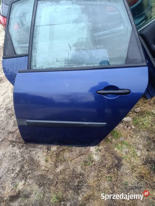 Drzwi lewy tył tylne renault scenic II 2 tef43 osobowe zachodniopomorskie Szczecin
