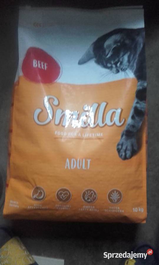 karma dla kota Smilla Adult Beff 10kg