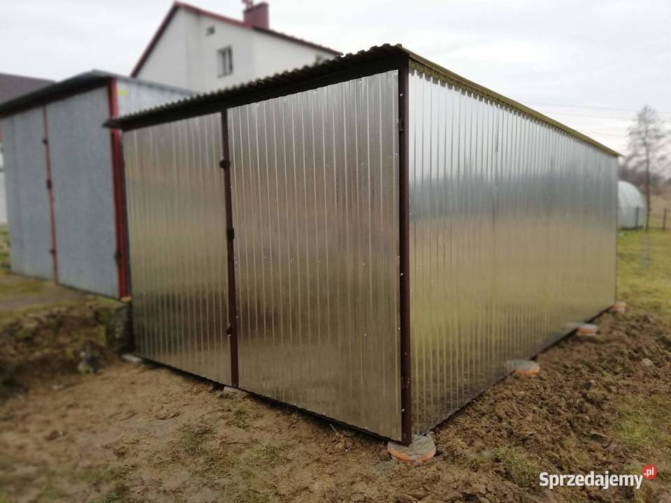 Garaż blaszak drewutnia dostawa cała Polska Nowy Czachulec