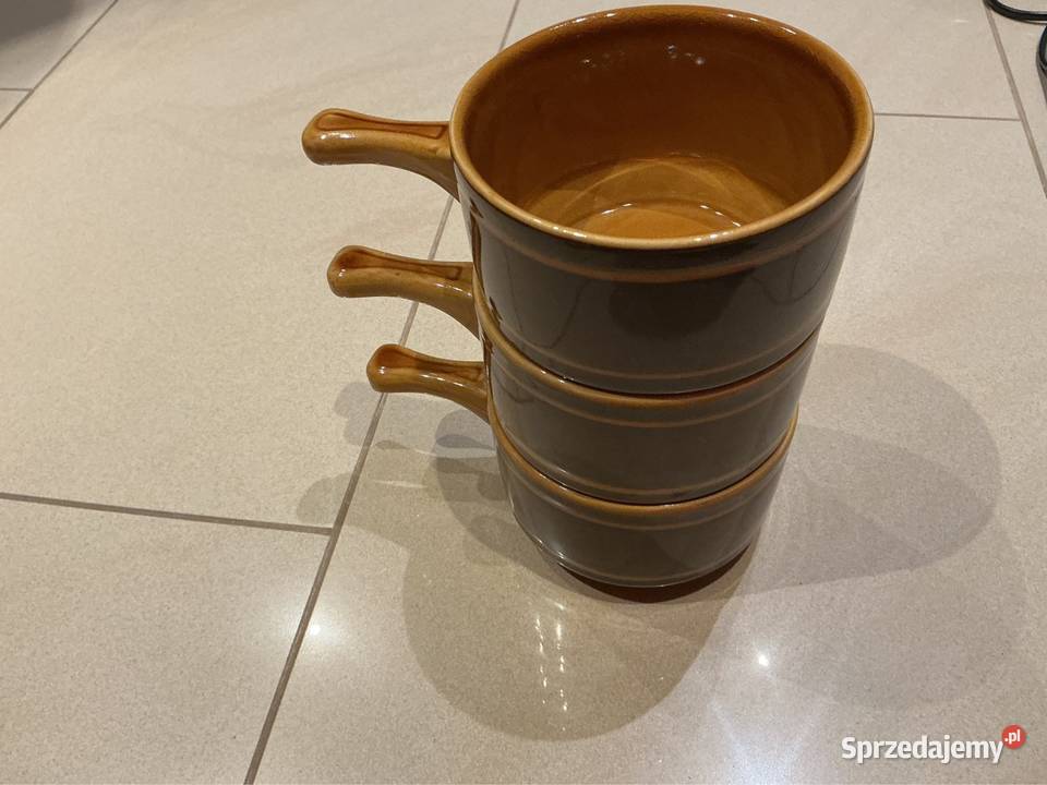 Miseczki Ceramiczne z Uchwytem Kokliki 3
