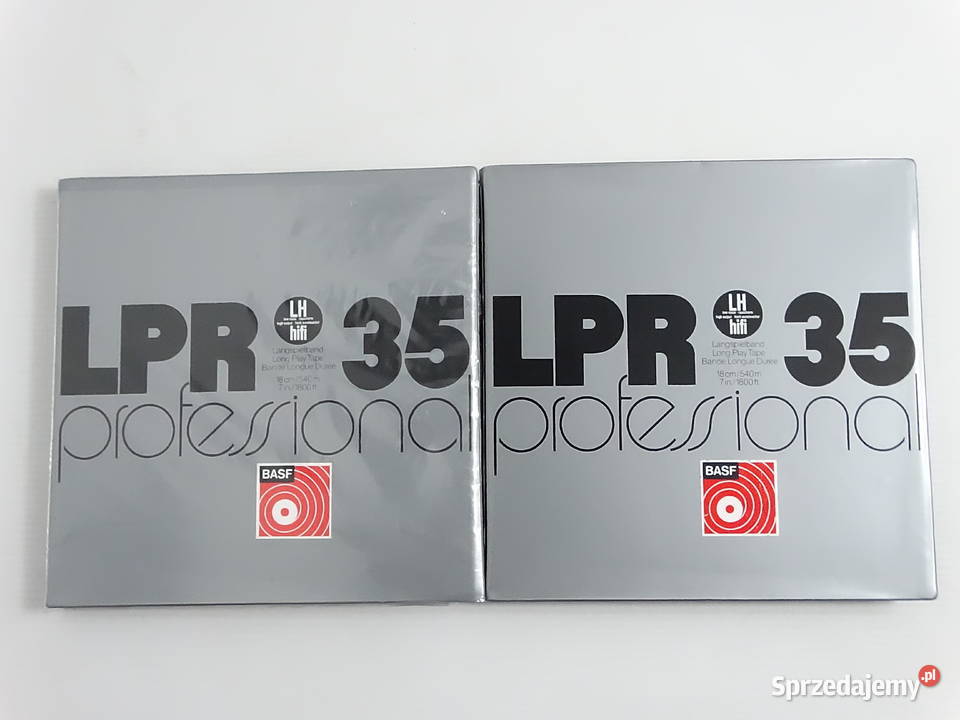 Legendarne taśmy szpulowe BASF LPR 35 Biłgoraj