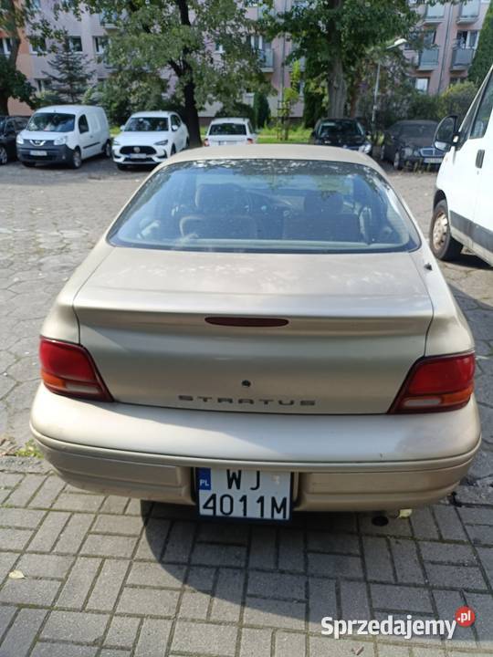 Chrysler stratus 24 benzyna LPGautomat opłaty Sedan / Limuzyna Warszawa