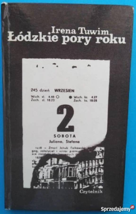 ŁÓDZKIE PORY ROKU TUWIM JULIAN Olsztyn