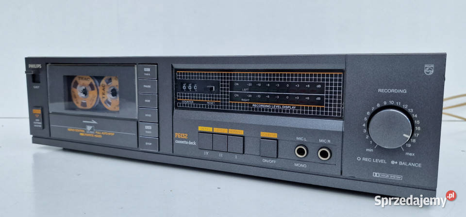 Magnetofon catette deck Philips F6132 Międzychód
