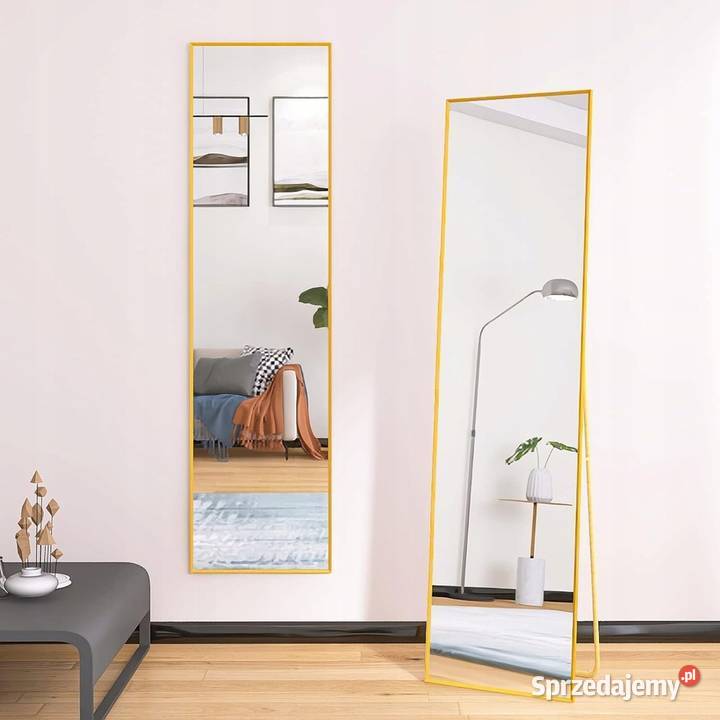 Lustro AUFHELLEN stojące prostokąt rama metal 50 Myszyniec