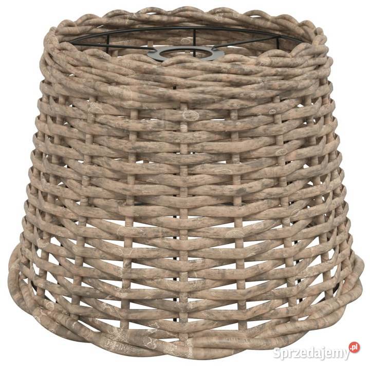 vidaXL Klosz lampy wiszącej brązowy 30x20