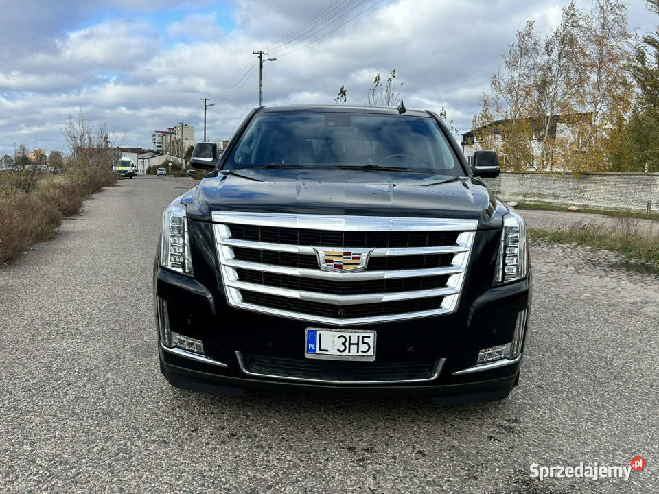 Cadillac Escalade 62 Luksusowy SUV IV 2015 światła LED