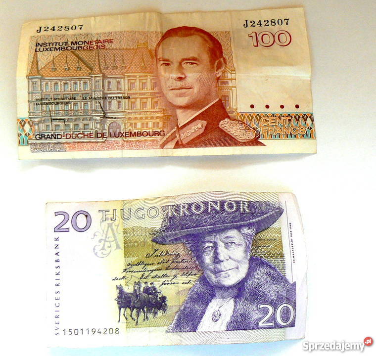 Monety i Banknoty nieobiegowe zagranicznezestaw Szczecin
