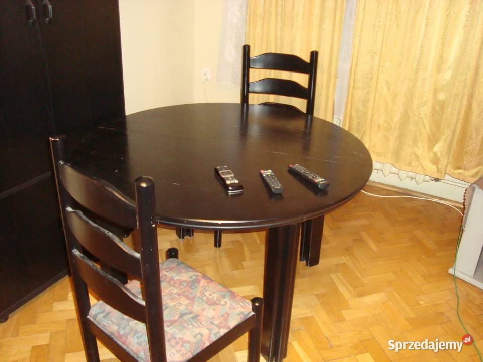 kpl mebli dwa regały stół i 4 krzesła szafka Warszawa sprzedam