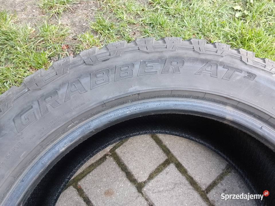 Opony zimowe Generał Grabber at3 55 Miłomłyn sprzedam