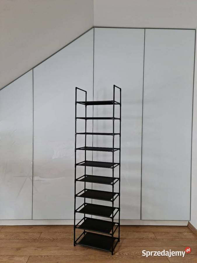 POJEMNY Regał Na Buty Rzeczy 170 czarny 10 Ostrów Wielkopolski