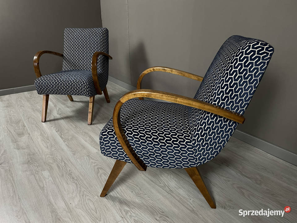 2 FOTELE ART DECO JHALABALA Łódź