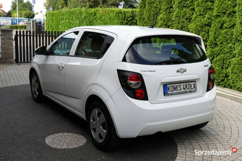 Chevrolet Aveo Klima Niski Przebieg GWARANCJA biały Płońsk