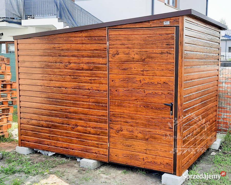 SCHOWEK DOMEK OGRODOWY 3m x 25m spad w lewo Łęczyca