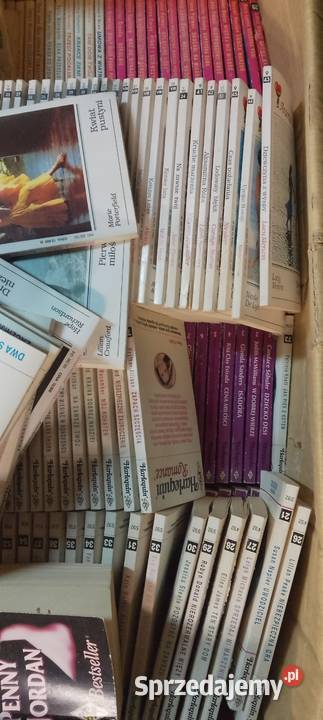 Ksiazki Harlequin duzy zestaw Augustów sprzedam