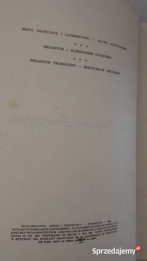 Z BIEGIEM DUNAJCA Stanisław Pagaczewski Warszawa sprzedam
