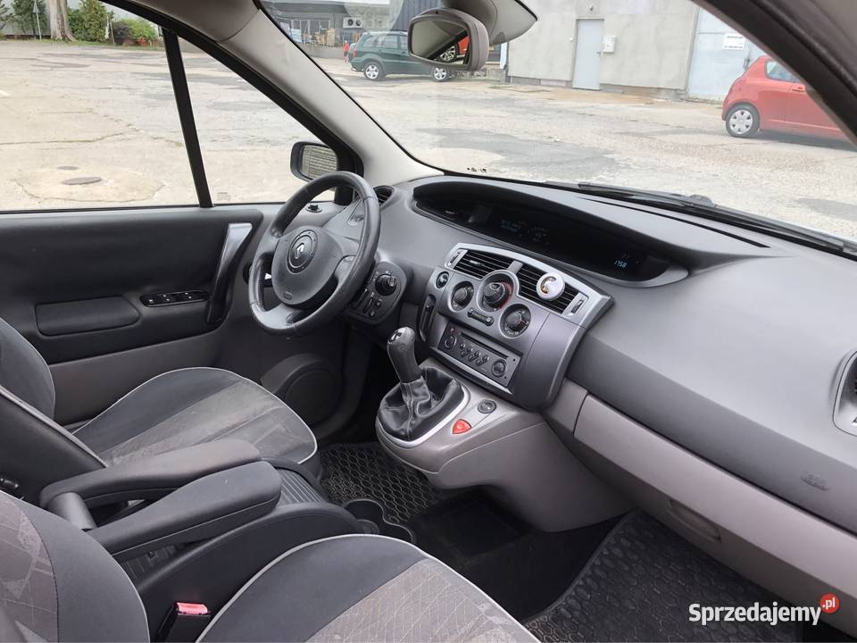 Renault Megane Scenic 16 LPG Panorama Klima OC i mazowieckie