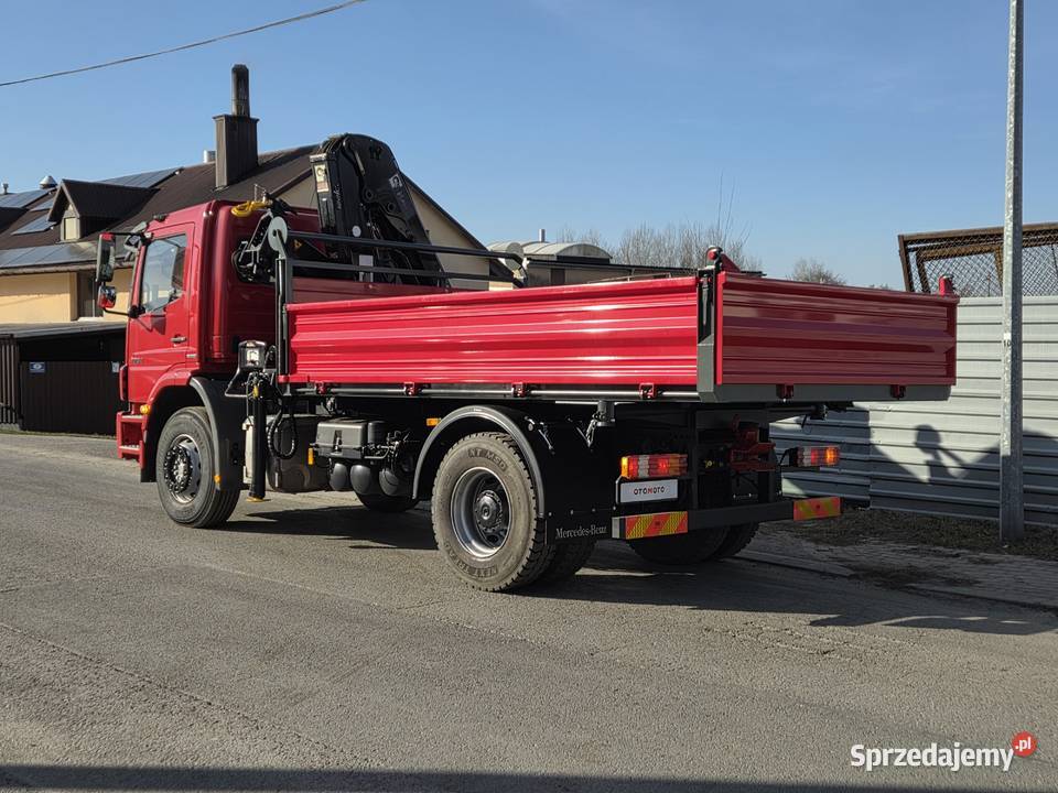 Mercedes AXOR 1824 HDS Hiab 122 Nowy Kiper Łańcut