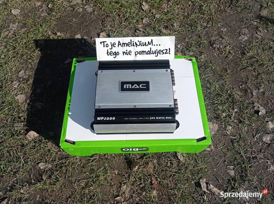 Wzmaciacz MAC AUDIO MP2000 Moc 500W Dzierżoniów