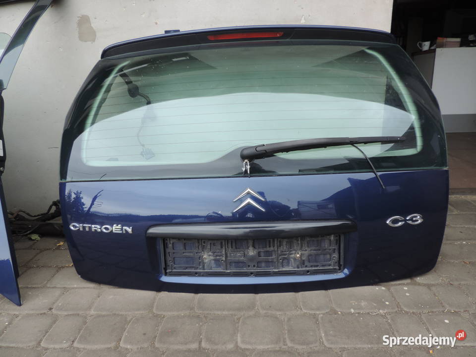 CITROEN C3 I KPUD KLAPA TYŁ BAGAŻNIKA SZYBA Nowy Sącz