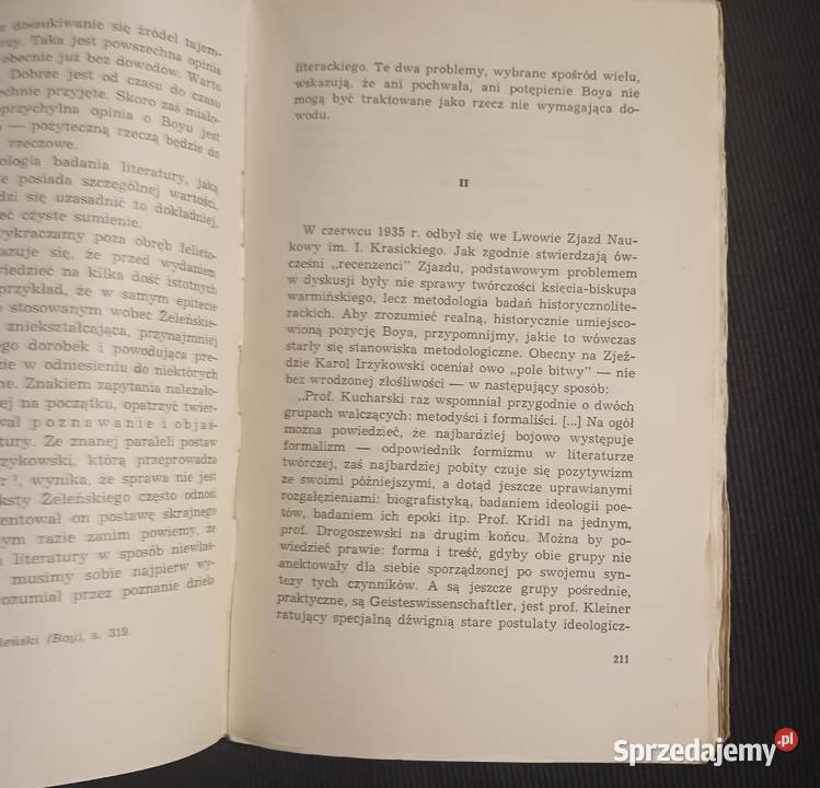 Roman Zimand Trzy studia o Boyu PIW 1961 r Koźminek