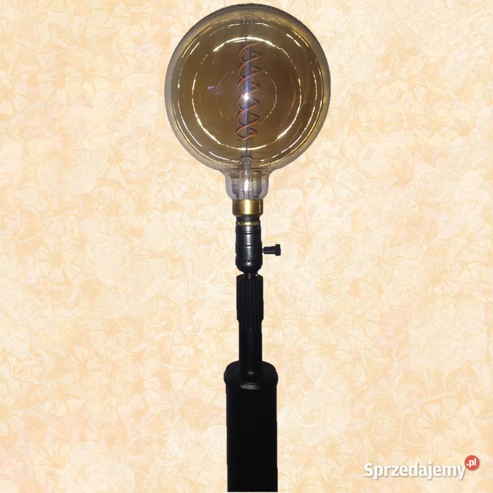 Lampa stojąca LOFT jedyna unikat LOVELOFT czarny Oświetlenie Łódź sprzedam