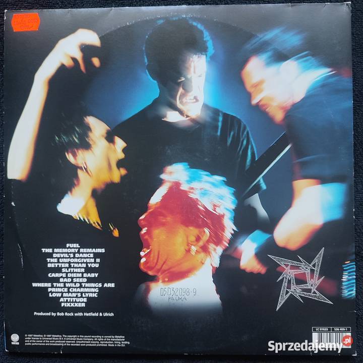 Płyty winylowe Metallica Reload Białystok sprzedam