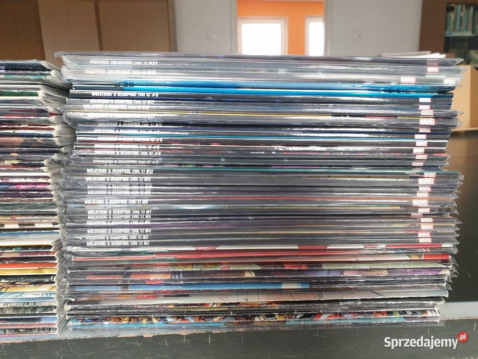 Wolverine Deadpool zestaw 86 komiksów Marvel USA Gdynia sprzedam