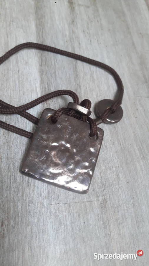 Naszyjnik ceramiczny ręcznie wykonany mazowieckie