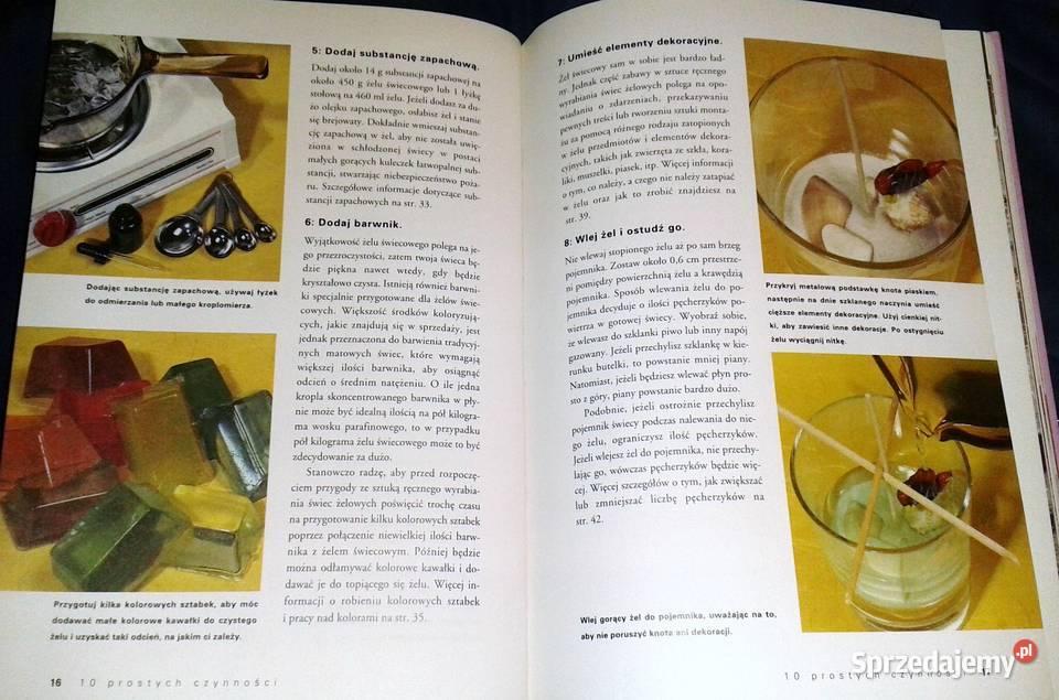 Świece żelowe Kaila C Westerman Książki i Podręczniki