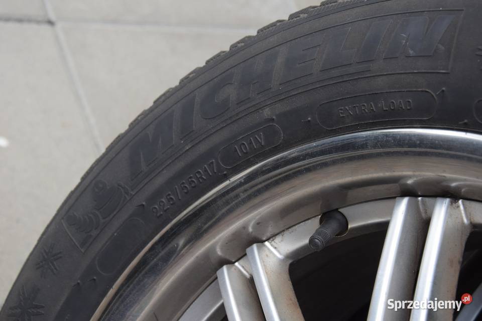 Koła Felgi z oponami SEAT VW Skoda 5x112 2255517 Rozmiar 17" Koła i felgi lubuskie Zielona Góra