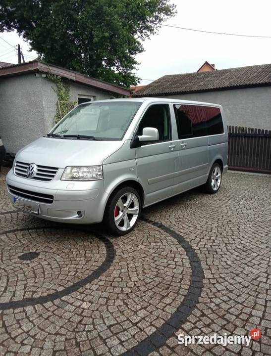 VW Multivan T5 25 TDI 174 2004 7 os Bartoszów sprzedam
