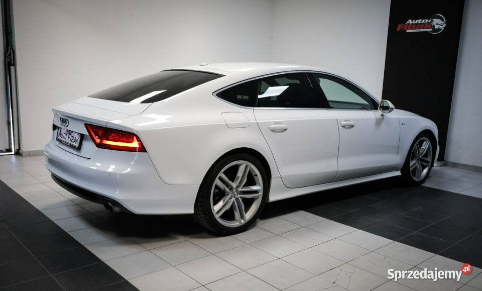 Audi A7 SLineQuattro313BoseSkóraAlkantara C7 centralny zamek