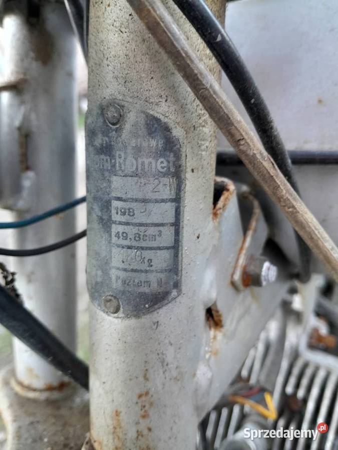 Motorynka m2 z Węgier srebrna dolnośląskie Świerzawa