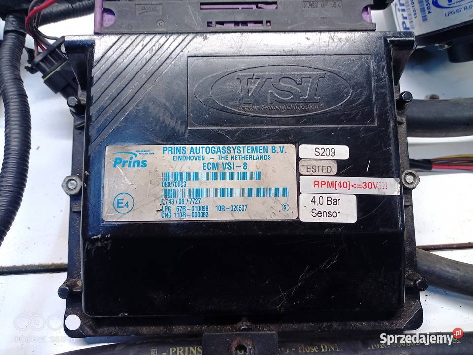INSTALACJA GAZOWA LPG PRINS KEICH ECM VSI8 10R 8