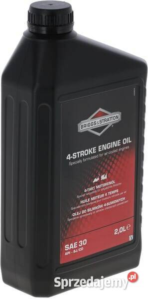 Olej silnikowy 2 l mineralny SAE 30W Briggs Kamionna sprzedam