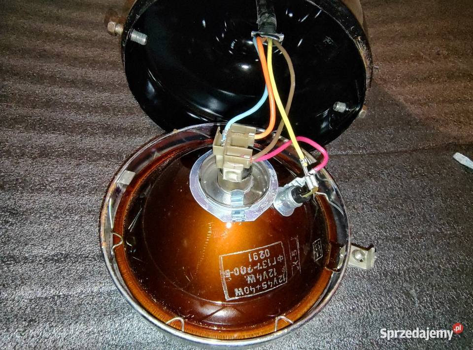 Oryginalna przednia lampa Dniepr MT Obudowy lamp i żarówek wielkopolskie Leszno