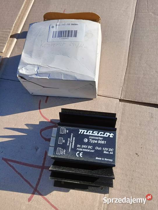 Mascot 9061 Przetwornica Konwerter Bizon 24v 12v Dzierżoniów