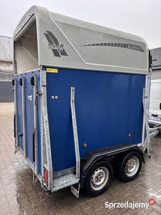 Przyczepa do koni zwierząt Henra Boeckmann Radziłów