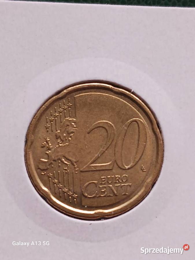 20 Eurocentów Belgia 2009 r