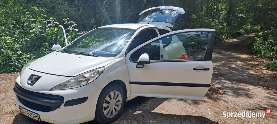 Peugeot 207 Van2osob Vat1 Klima brutto 6500 biały Gliwice