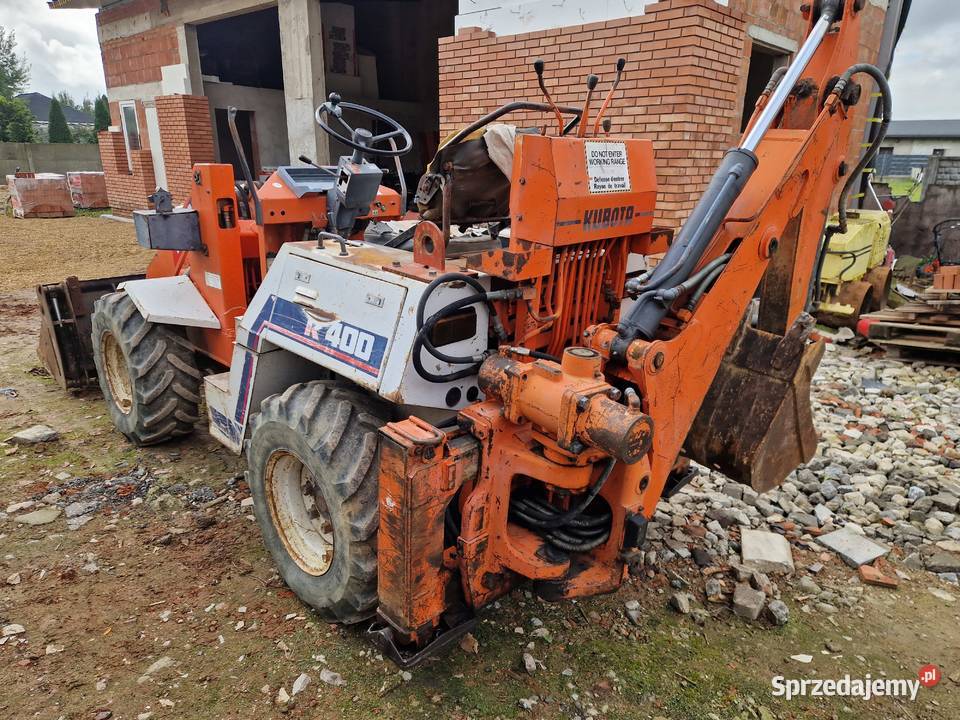 koparko ładowarka KUBOTA R400 Zelów