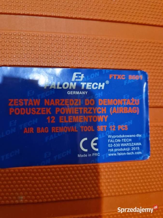 ZESTAW DO DEMONTAŻU PODUSZEK POWIETRZA AIRBAG Głogowa sprzedam