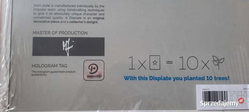 Ananas Kolekcja Tropico metalowy plakat Displate Warszawa