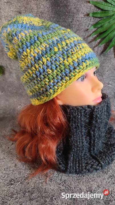 komplet czapka komin rózne kolory Kraków